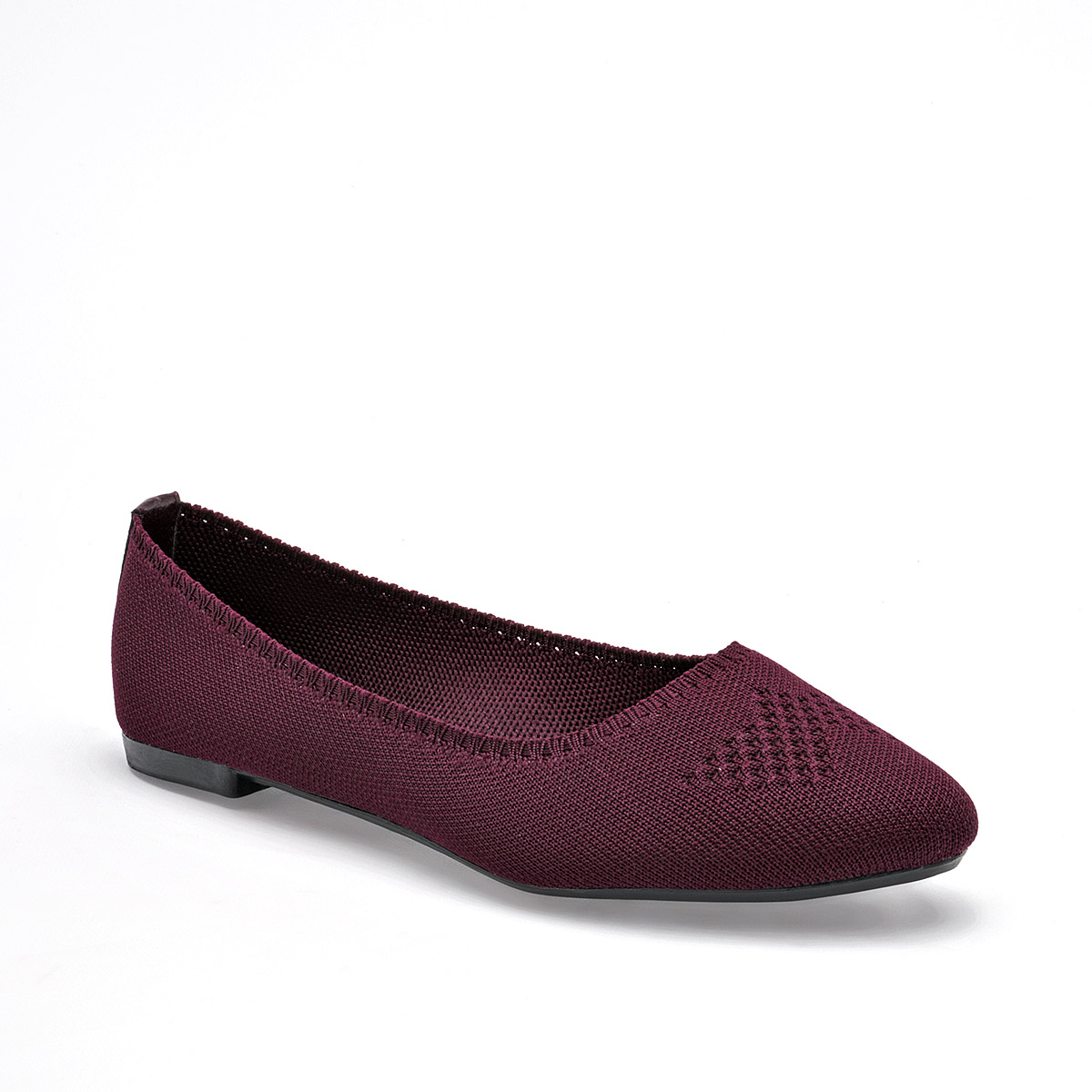 Foto 2 pulgar | Moramora Balerina Para Mujer Vino