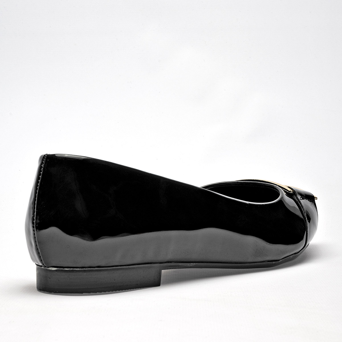 Foto 5 pulgar | Lady One Balerina Para Mujer Negro Charol