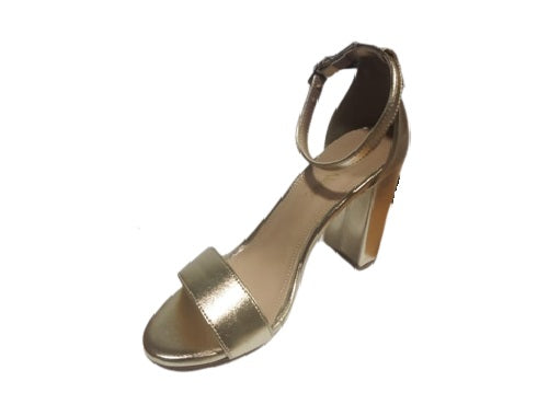 Foto 2 pulgar | Sandalias de Tacón Danae Nuñez color Plata para Mujer