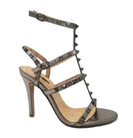 Sandalias con Tacón Efe 228201 Grises para Mujer