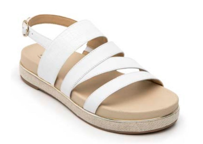 Foto 2 pulgar | Sandalias Flexi 122903 Blancas