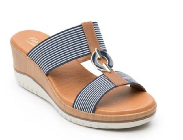 Sandalia Flexi 113313 color Azul