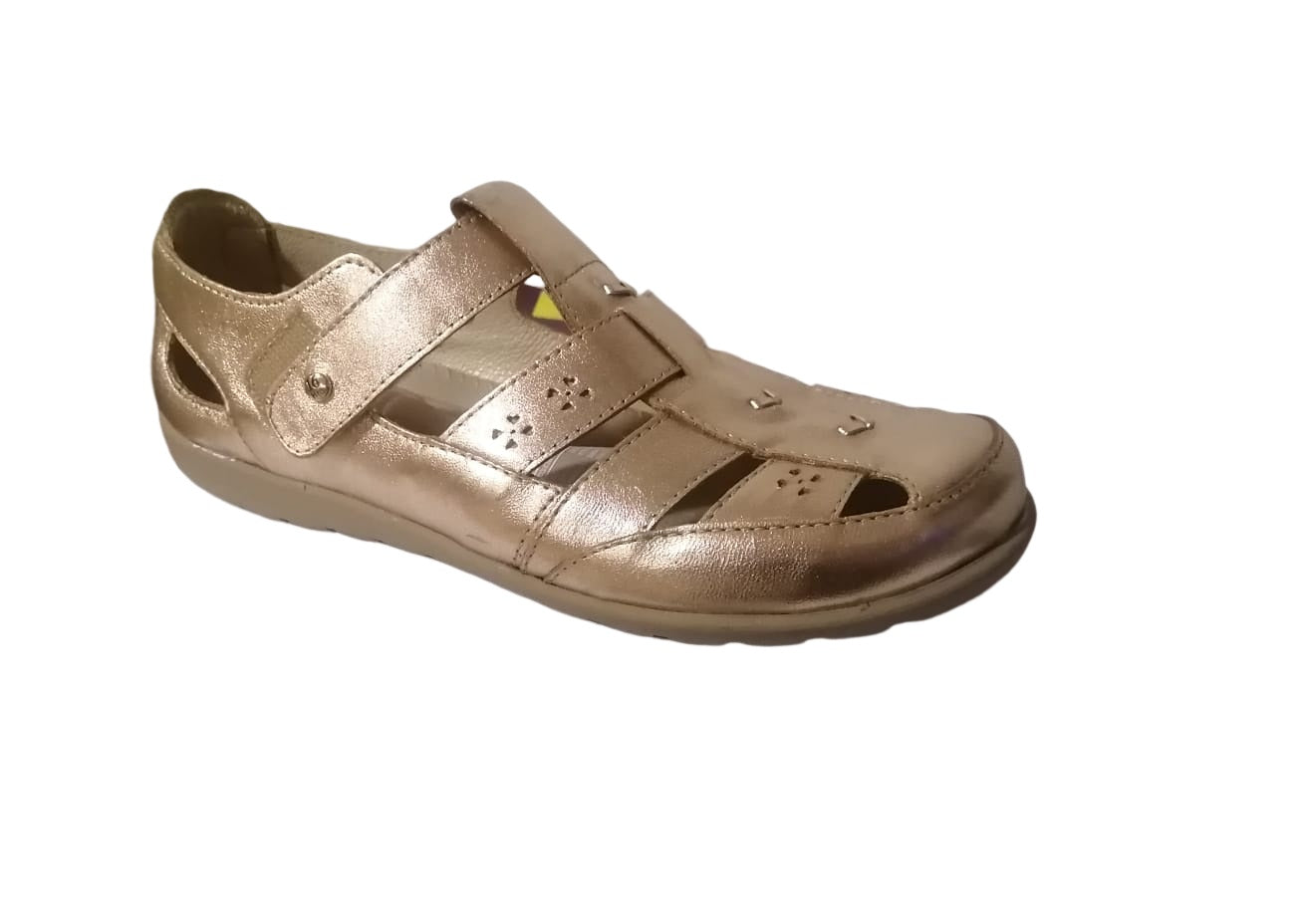 Sandalias Jarking Doradas para Mujer