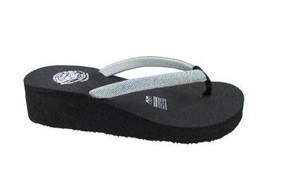 Foto 1 | Sandalias Caray 0venus Tornasol con Negro para Mujer