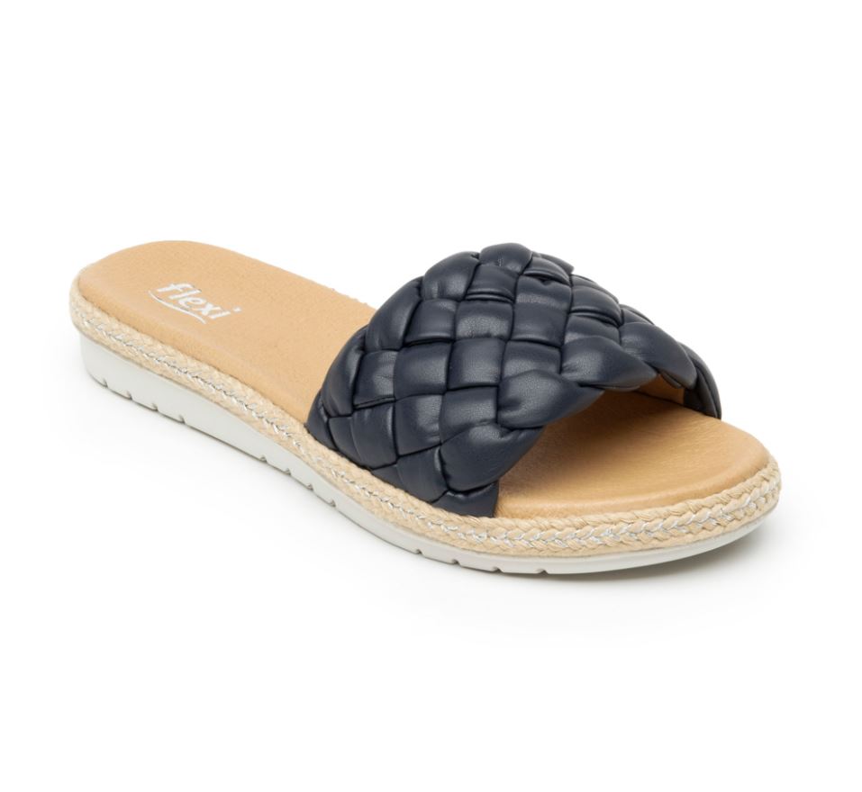 Foto 2 pulgar | Sandalias Flexi 100216 Azules para Mujer