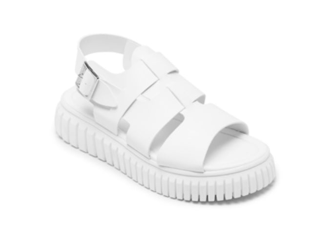 Foto 2 pulgar | Sandalias Capa de Ozono 634602 Blancas para Mujer