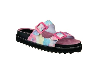 Foto 1 | Sandalias Danae Núñez O21363 Tie-Dye Multicolor para Mujer