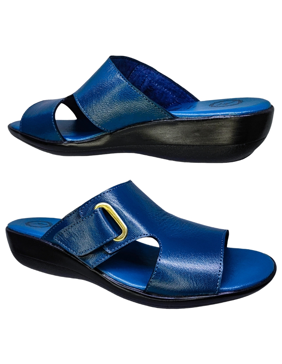 Foto 5 pulgar | Sandalias Enco Footwear color Azul para Mujer