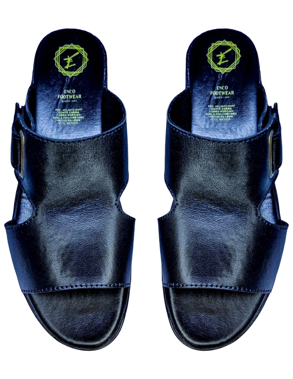 Foto 6 pulgar | Sandalias Enco Footwear color Negro para Mujer
