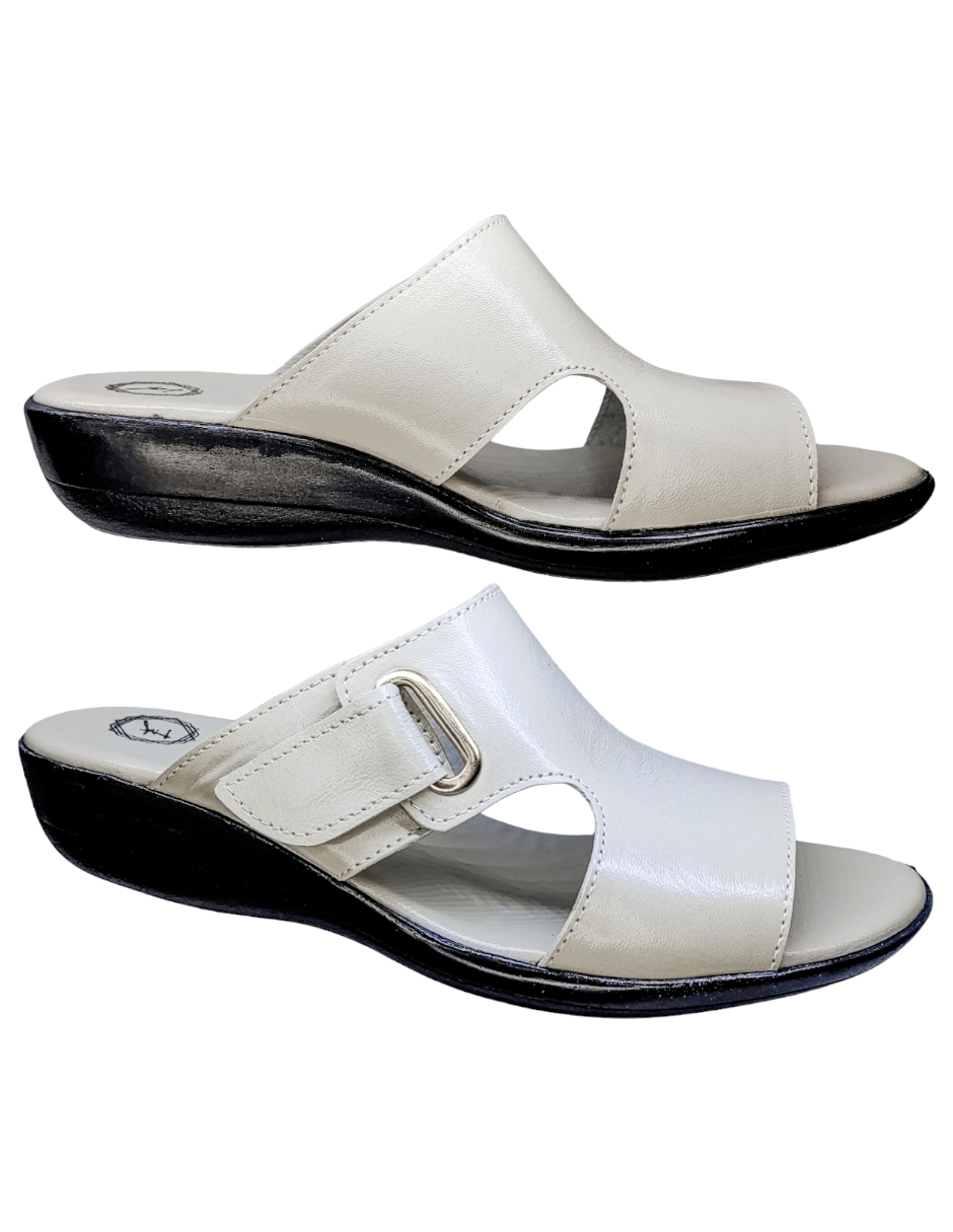 Foto 4 pulgar | Sandalias Enco Footwear color Beige para Mujer