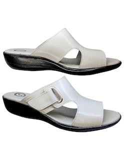 Foto 3 | Sandalias Enco Footwear color Beige para Mujer