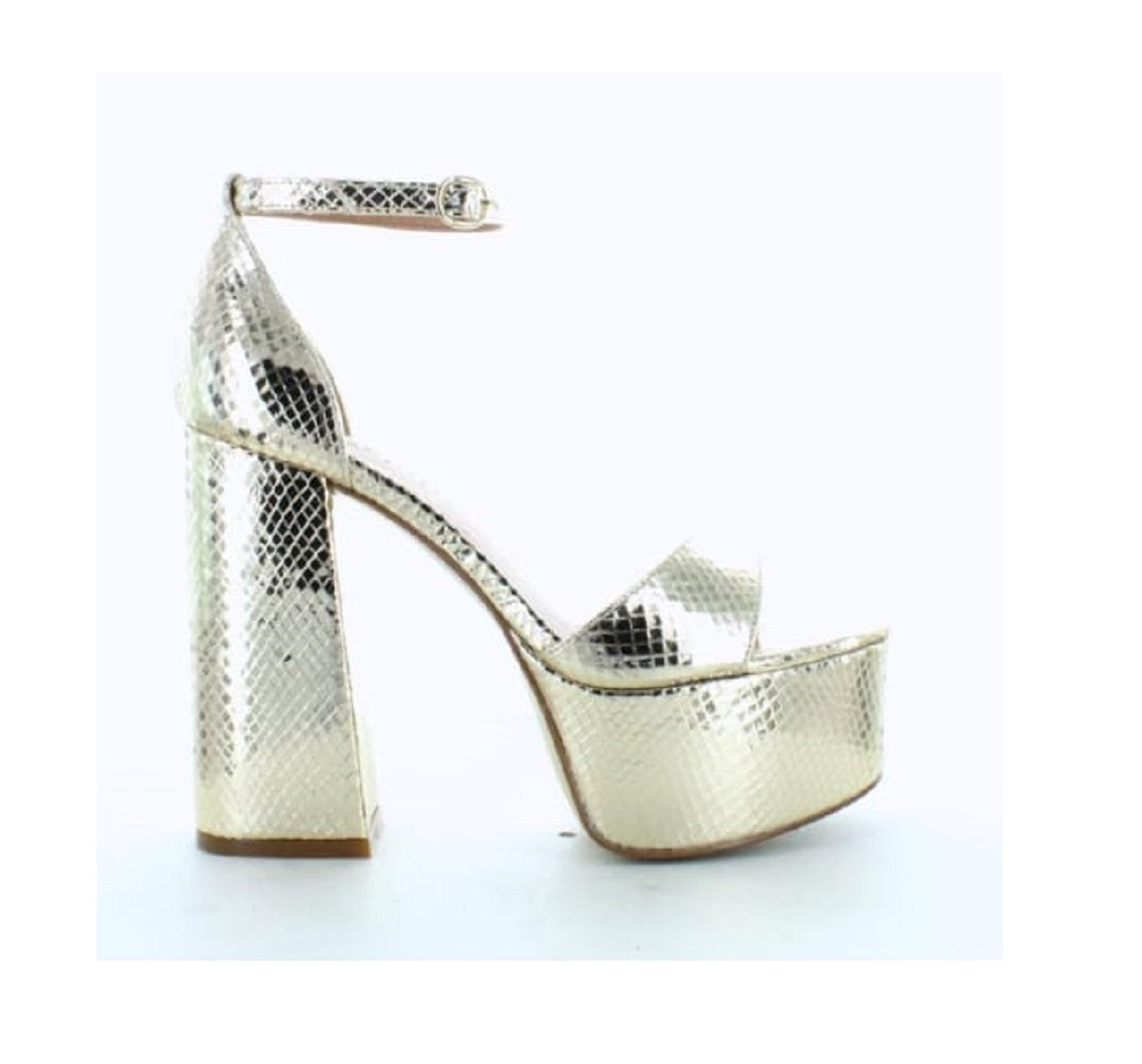 Foto 1 | Sandalias Perugia 13421 Doradas para Mujer