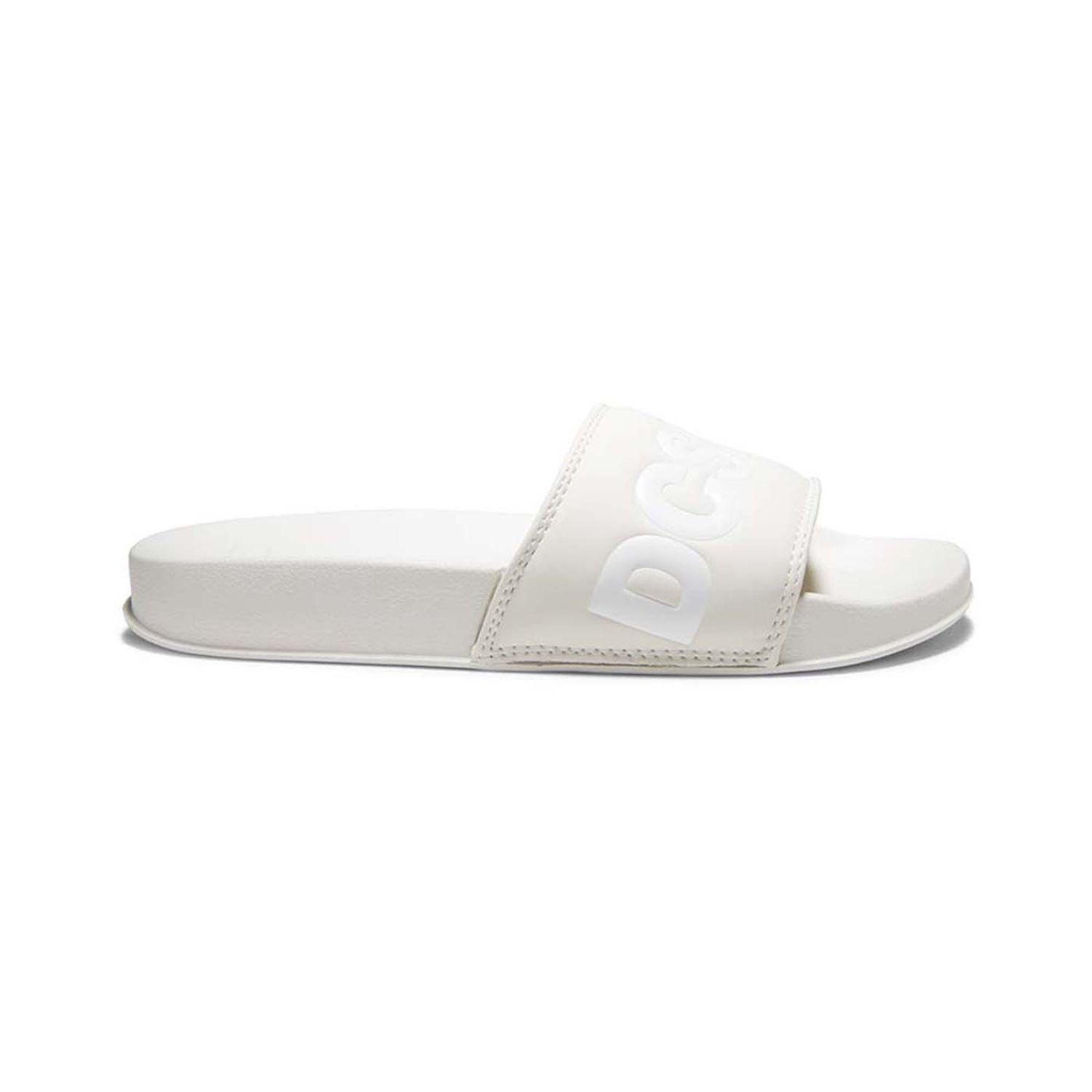 Foto 4 pulgar | Sandalias DC Shoes Blancos DC Slide J Sndl Adjl100038of1 para Mujer