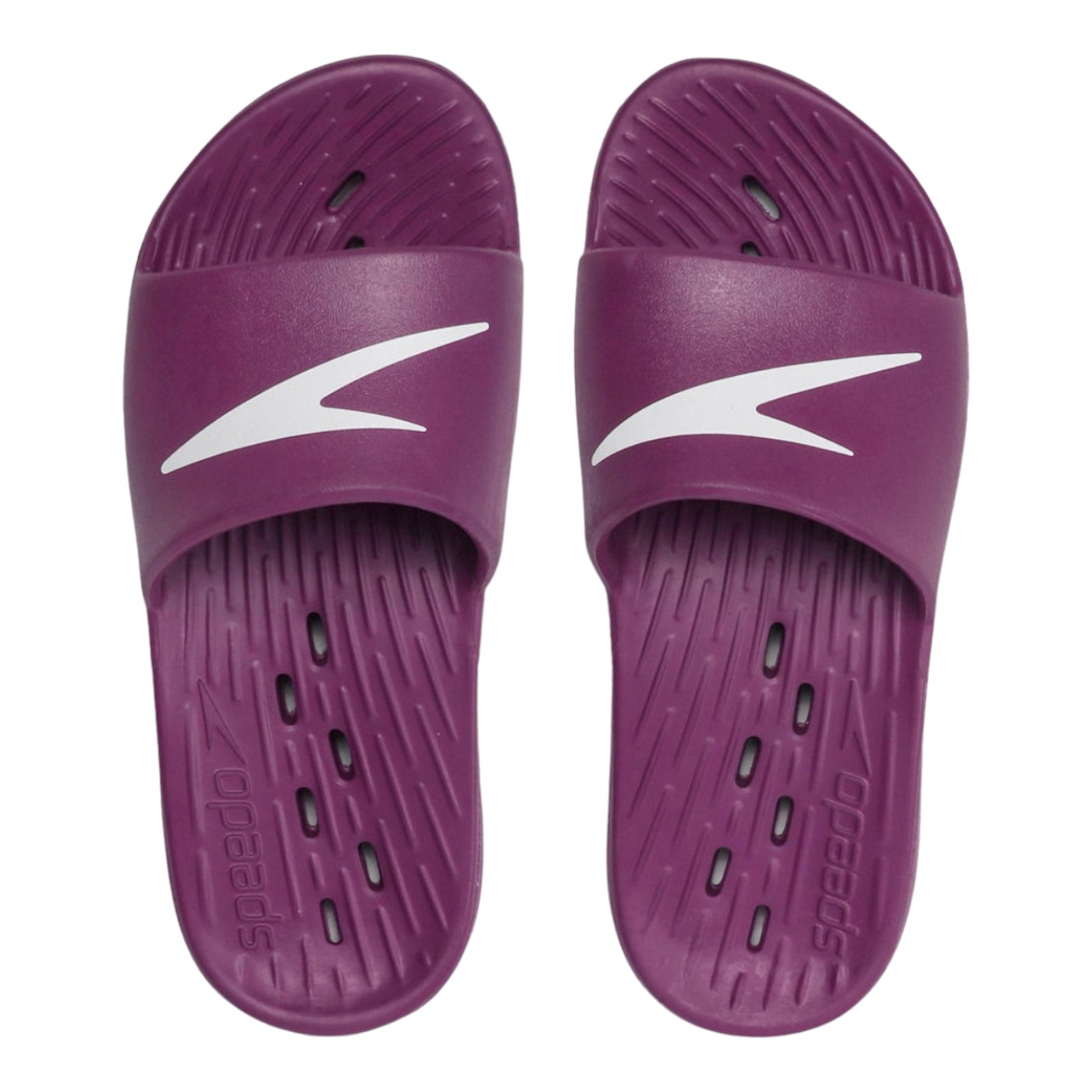 Foto 2 pulgar | Sandalias Speedo Slide Púrpura para Mujer