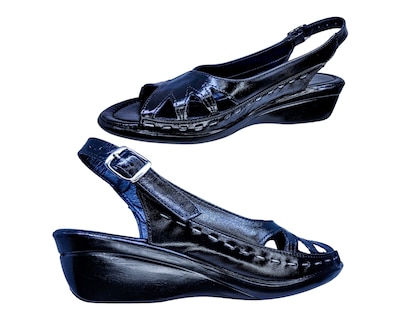 Foto 6 | Sandalias para Mujer Enco Footwear de Piel Negras