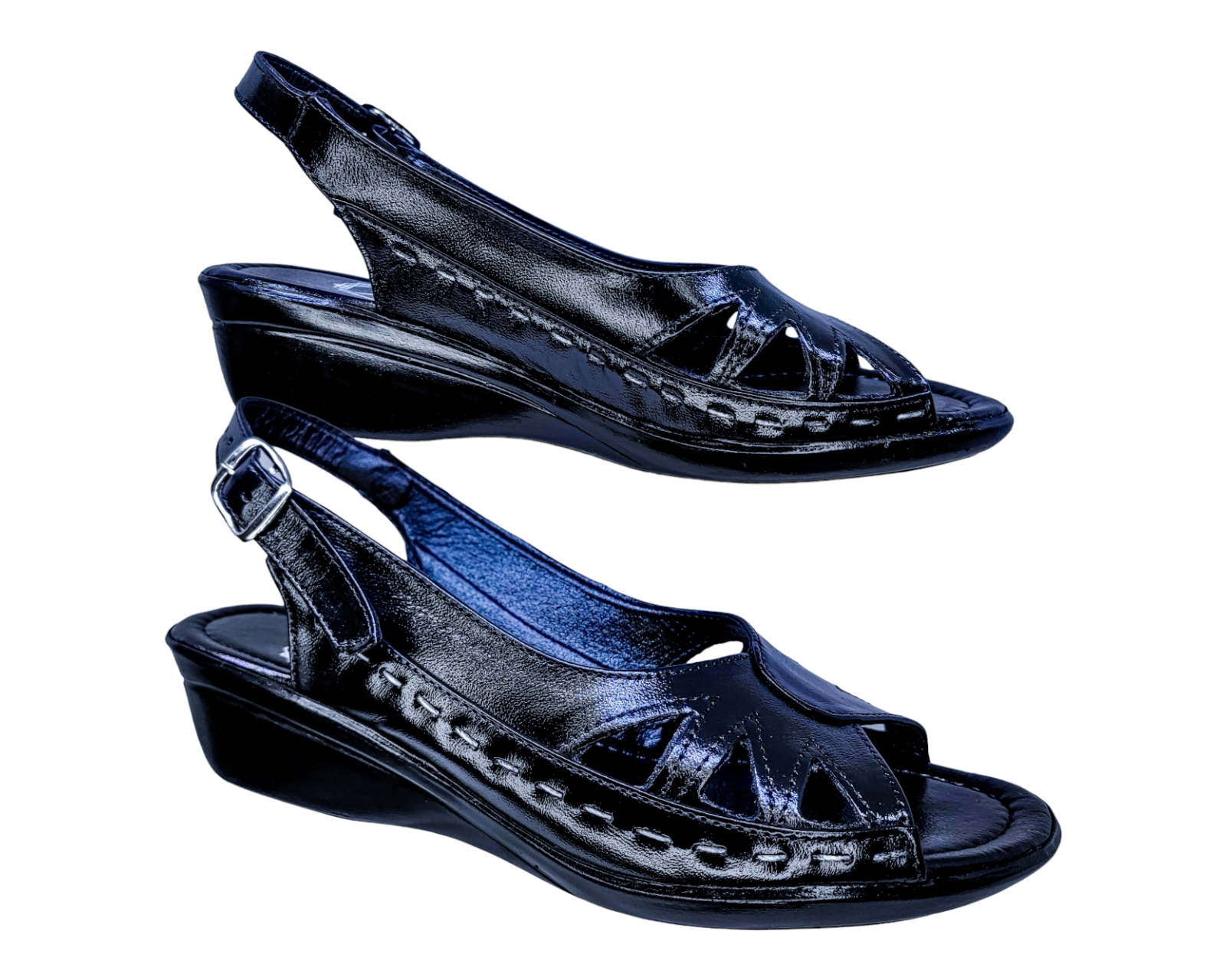 Foto 8 pulgar | Sandalias para Mujer Enco Footwear de Piel Negras
