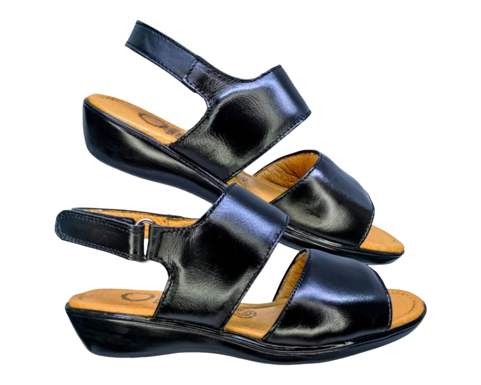 Foto 5 pulgar | Sandalias para Mujer Enco Footwear de Piel Soft Comfort Negras