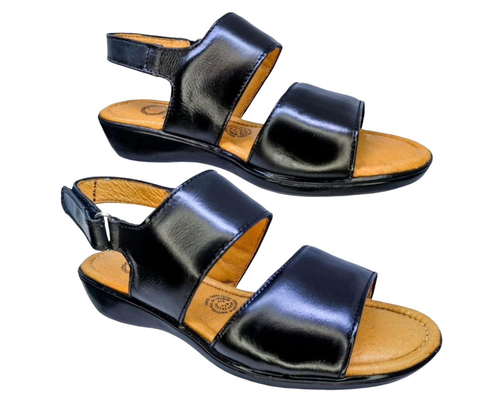 Foto 6 pulgar | Sandalias para Mujer Enco Footwear de Piel Soft Comfort Negras
