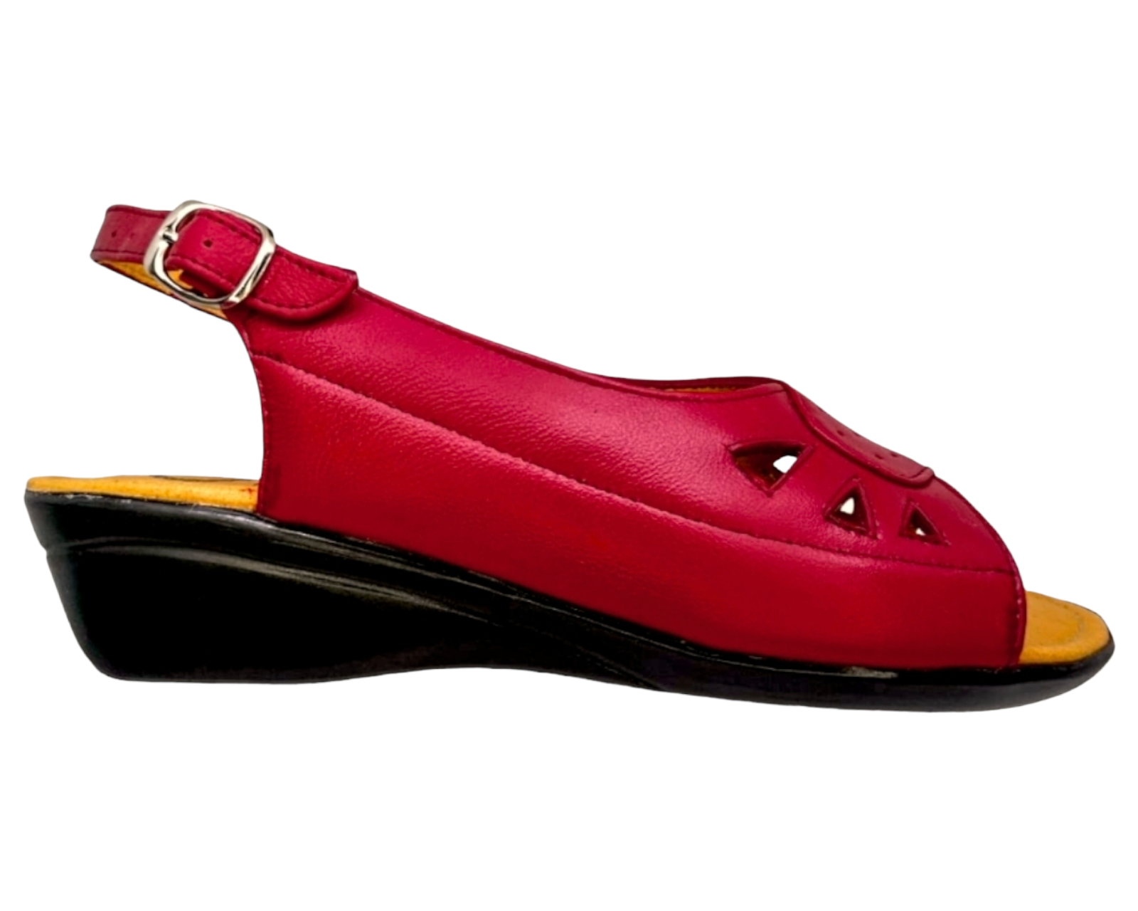 Foto 8 pulgar | Sandalias para Mujer Enco Footwear de Piel Soft Comfort Rojas