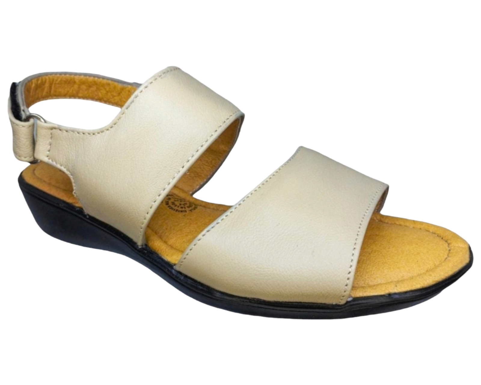 Foto 2 pulgar | Sandalias para Mujer Enco Footwear de Piel Soft Comfort Beiges