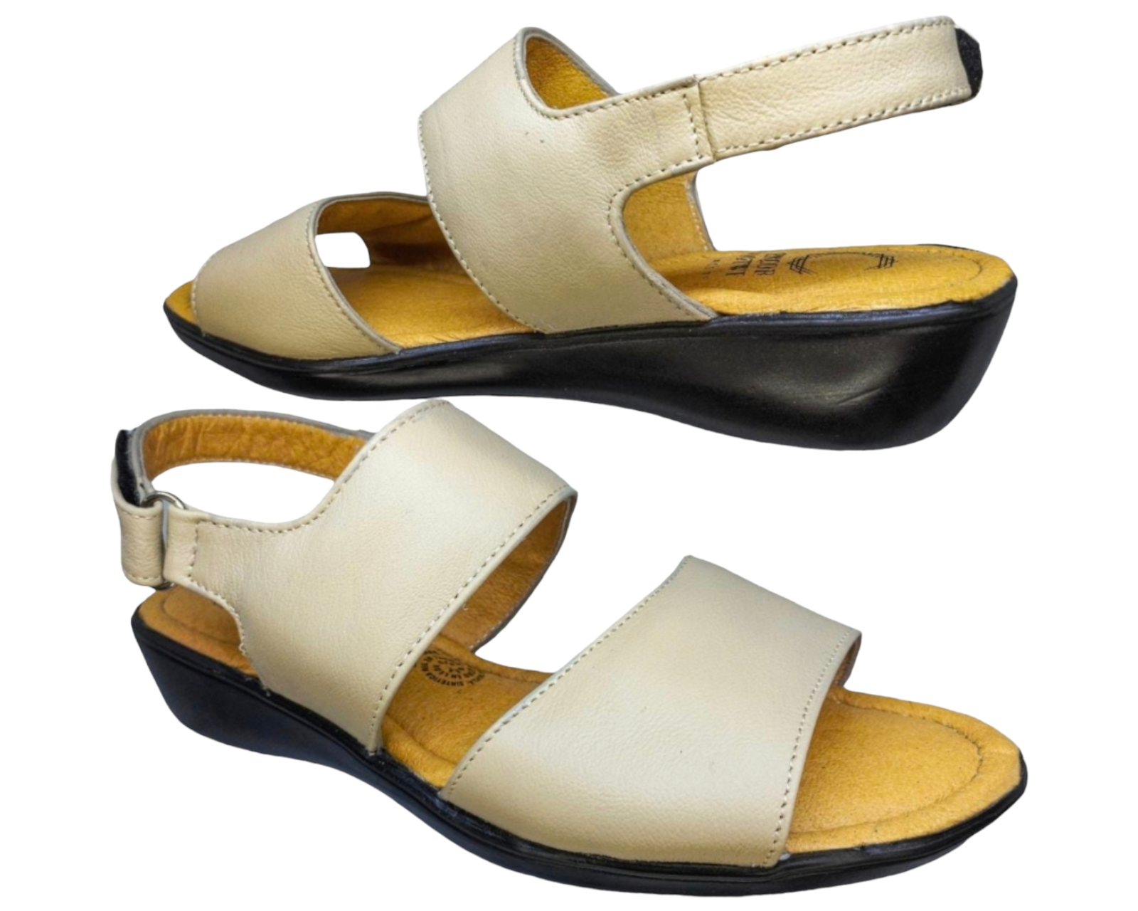 Foto 6 pulgar | Sandalias para Mujer Enco Footwear de Piel Soft Comfort Beiges