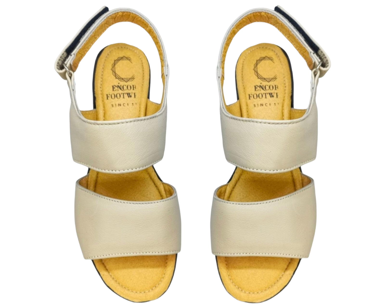 Foto 9 pulgar | Sandalias para Mujer Enco Footwear de Piel Soft Comfort Beiges