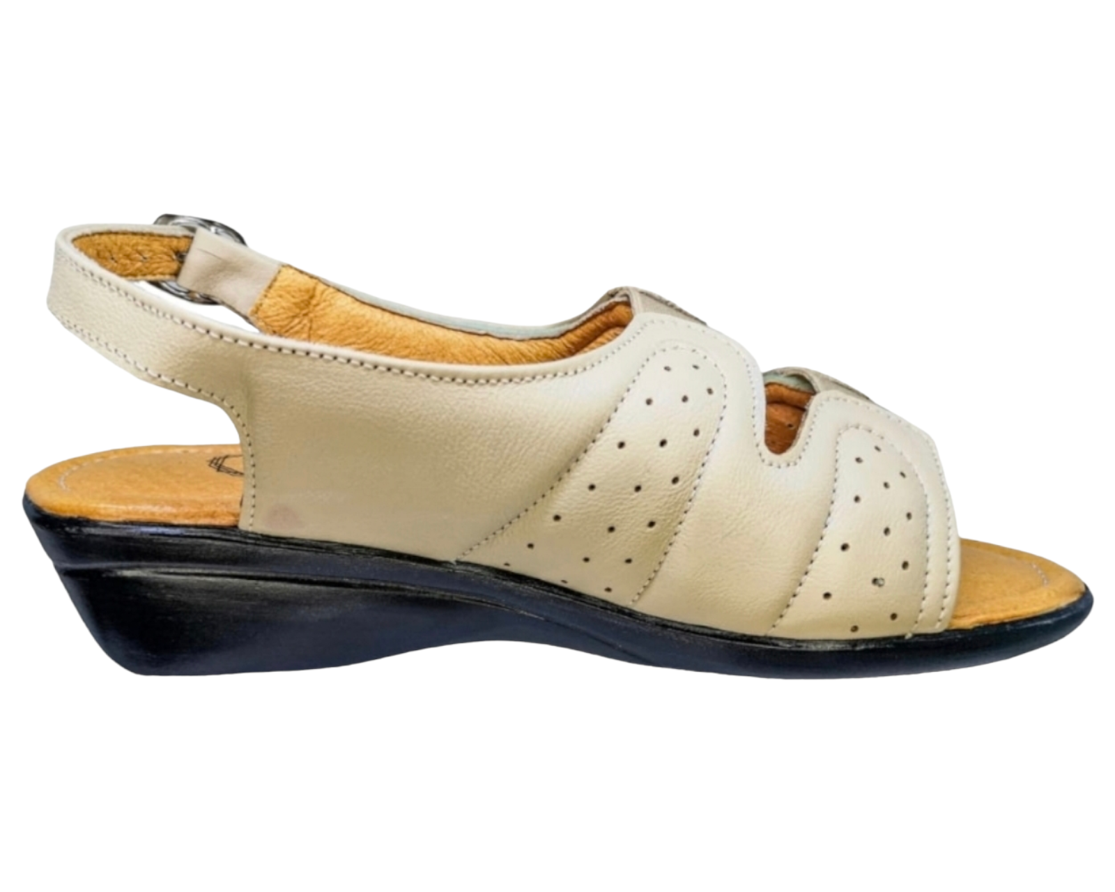 Foto 9 pulgar | Sandalias para Mujer Enco Footwear de Piel Soft Comfort Beiges