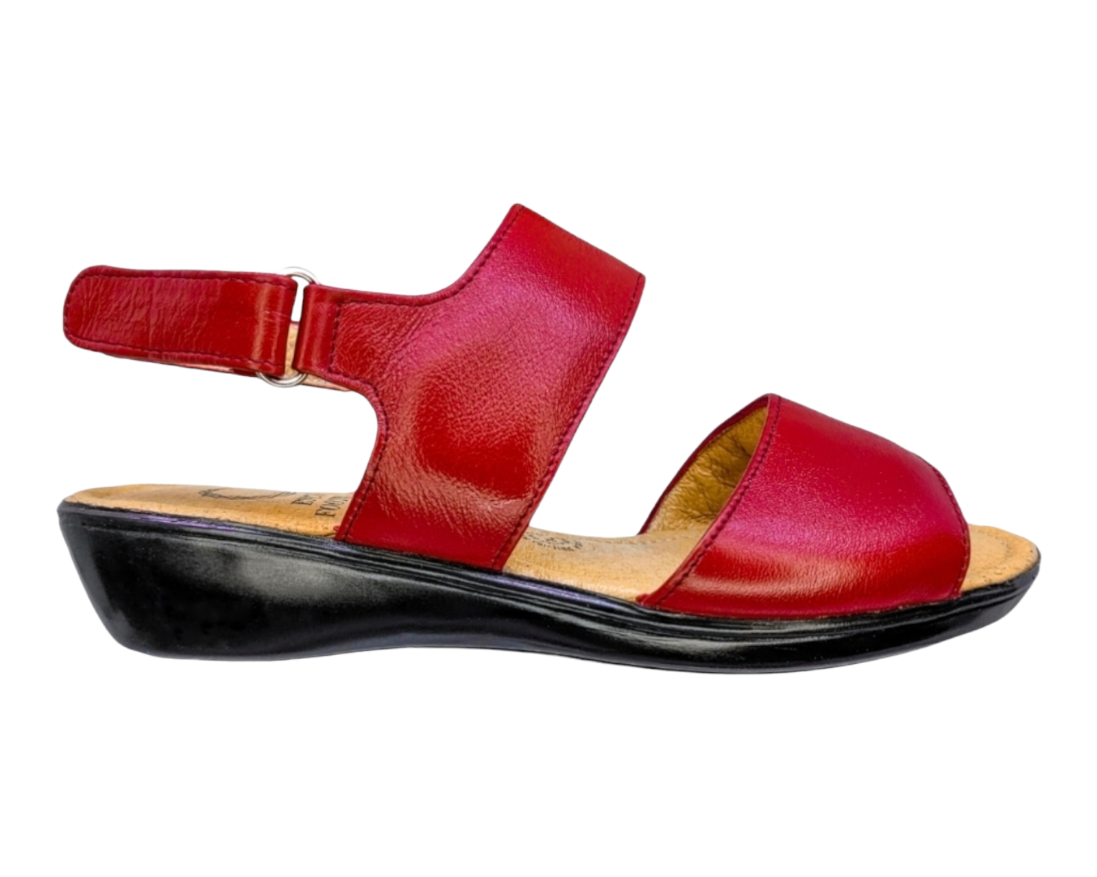 Foto 7 pulgar | Sandalias para Mujer Enco Footwear de Piel Soft Comfort Rojas