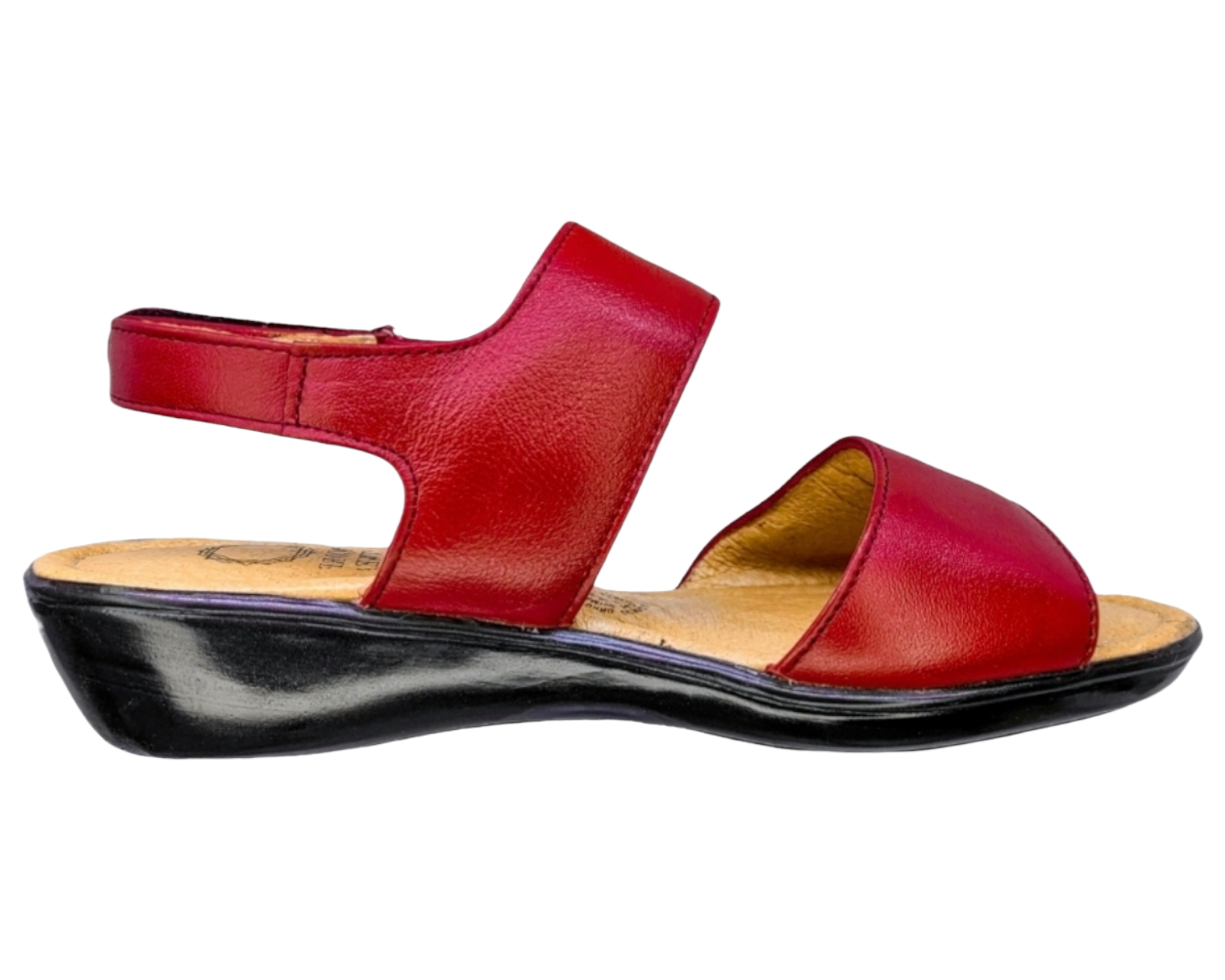Foto 8 pulgar | Sandalias para Mujer Enco Footwear de Piel Soft Comfort Rojas