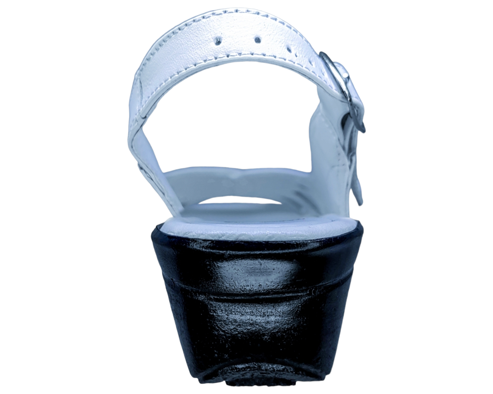 Foto 8 pulgar | Sandalias Enco Footwear de Piel Blancas para Mujer
