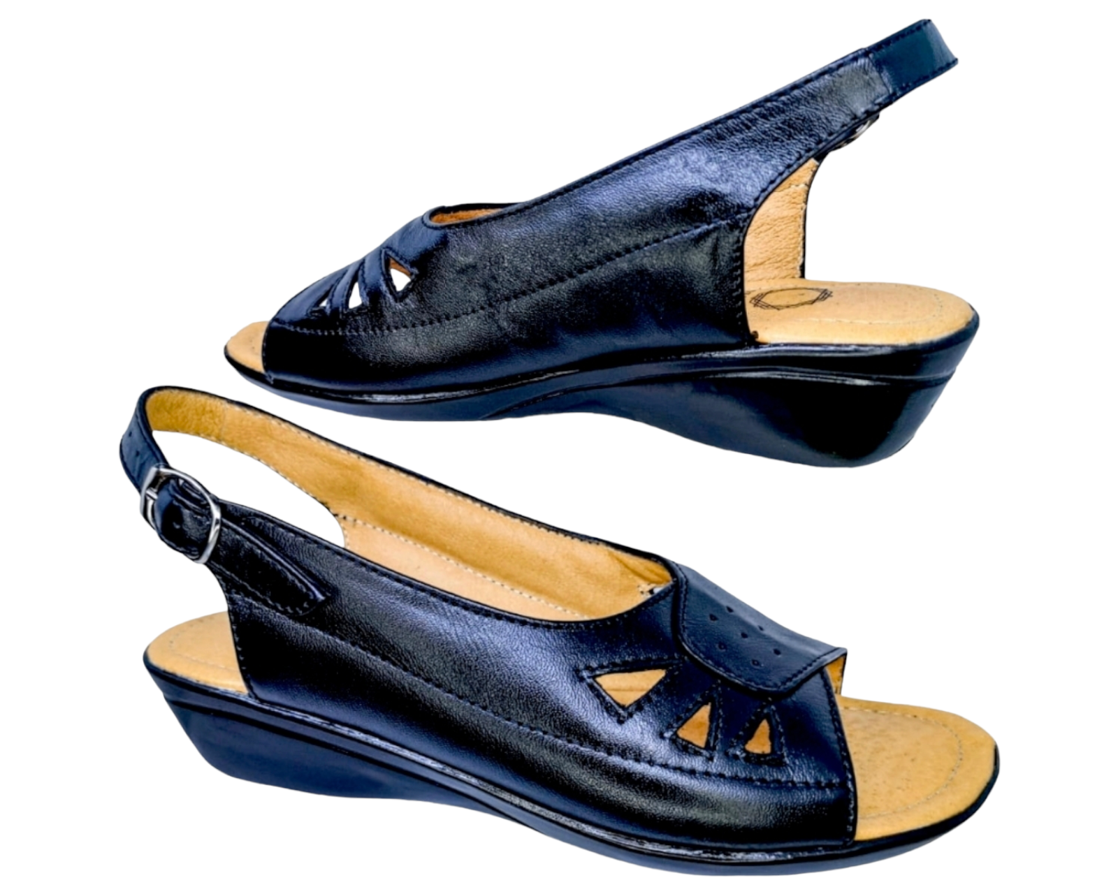 Foto 4 pulgar | Sandalias para Mujer Enco Footwear de Piel Soft Comfort Negras