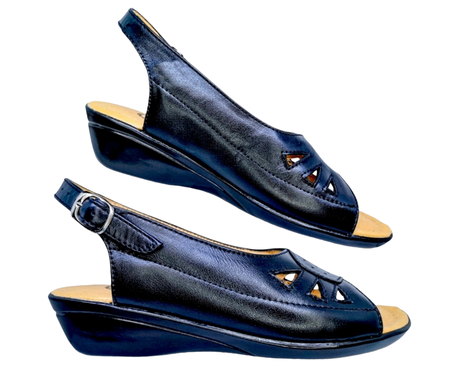 Foto 7 pulgar | Sandalias para Mujer Enco Footwear de Piel Soft Comfort Negras