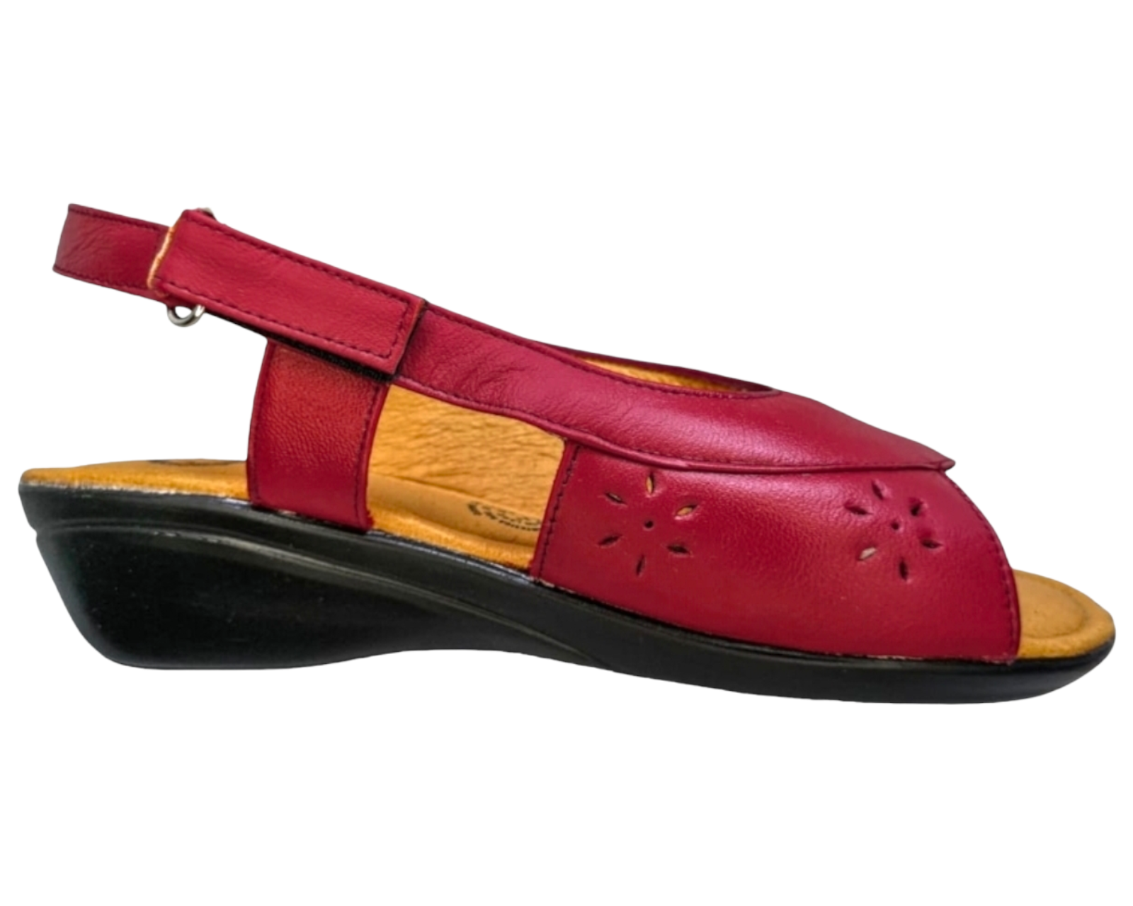 Foto 8 pulgar | Sandalias para Mujer Enco Footwear de Piel Soft Comfort Rojas
