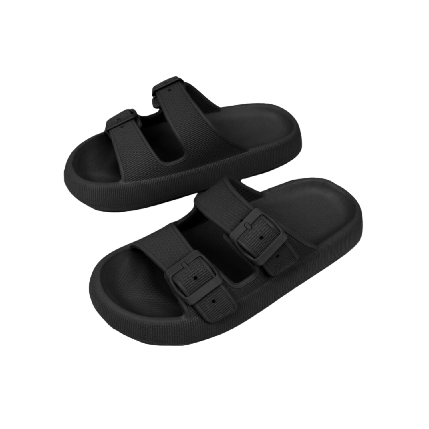 Sandalias Antideslizantes Sand-1009 Negras Duraderas