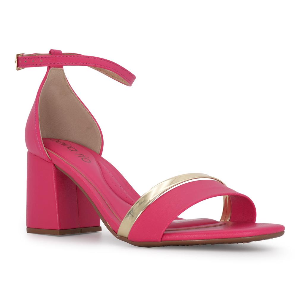 Foto 2 | Sandalia Beira Rio Raen Glamour Rosa