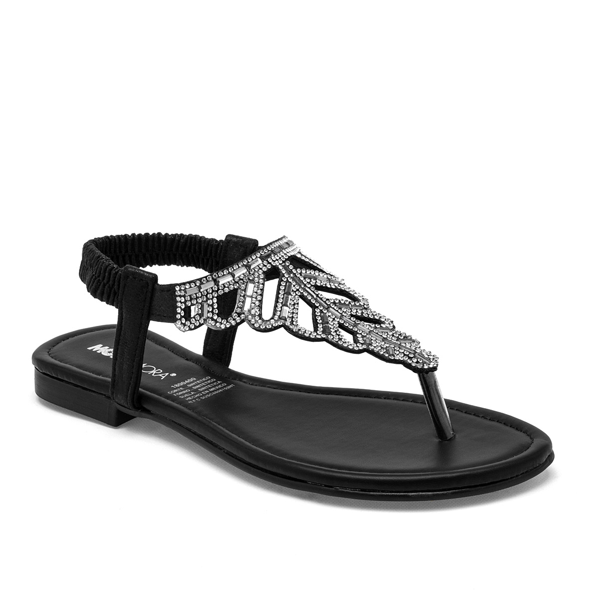 Sandalias Moramora Negras para Mujer