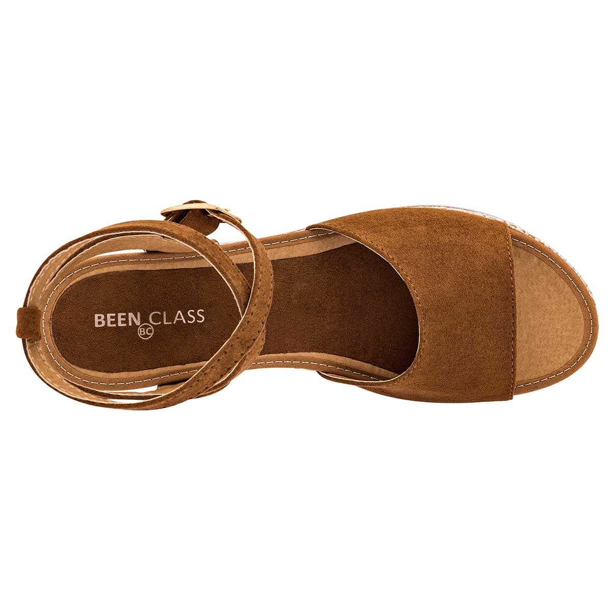 Foto 3 pulgar | Sandalias Been Class Camel para Mujer
