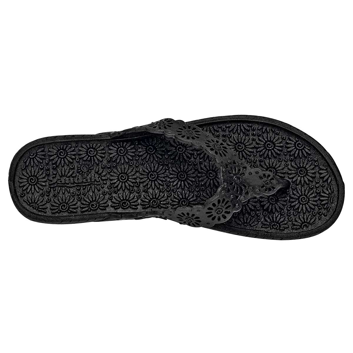 Foto 3 pulgar | Sandalias Sandak 66310-1 Negras para Mujer