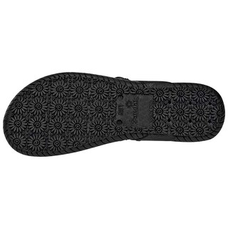 Foto 3 | Sandalias Sandak 66310-1 Negras para Mujer