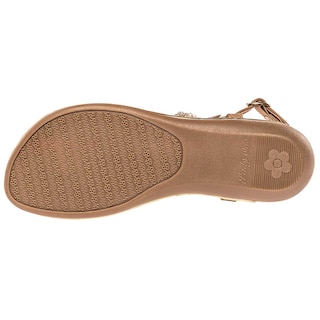 Foto 3 | Sandalia Lady One Beige 66278-1 para Mujer
