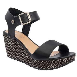 Foto 1 | Sandalias MoraMora Negras para Mujer