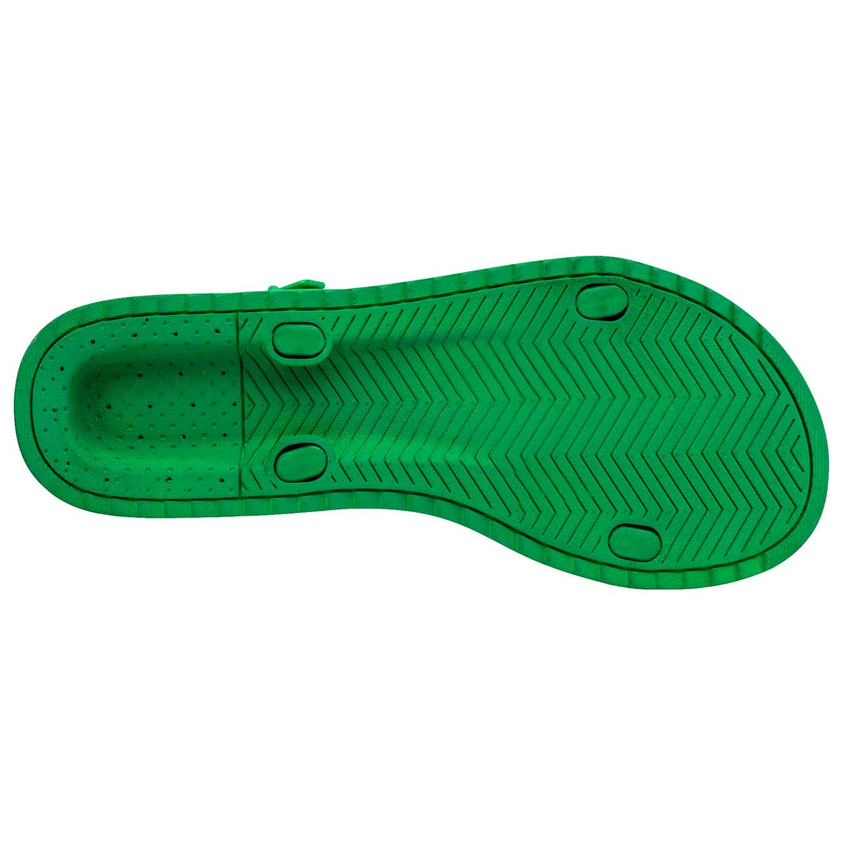Foto 4 pulgar | Sandalias Top Moda Verdes para Mujer