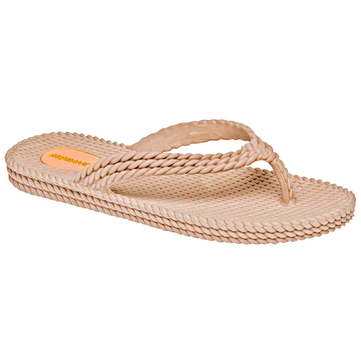 Foto 2 pulgar | Sandalia para Mujer MoraMora Beige 91953-1
