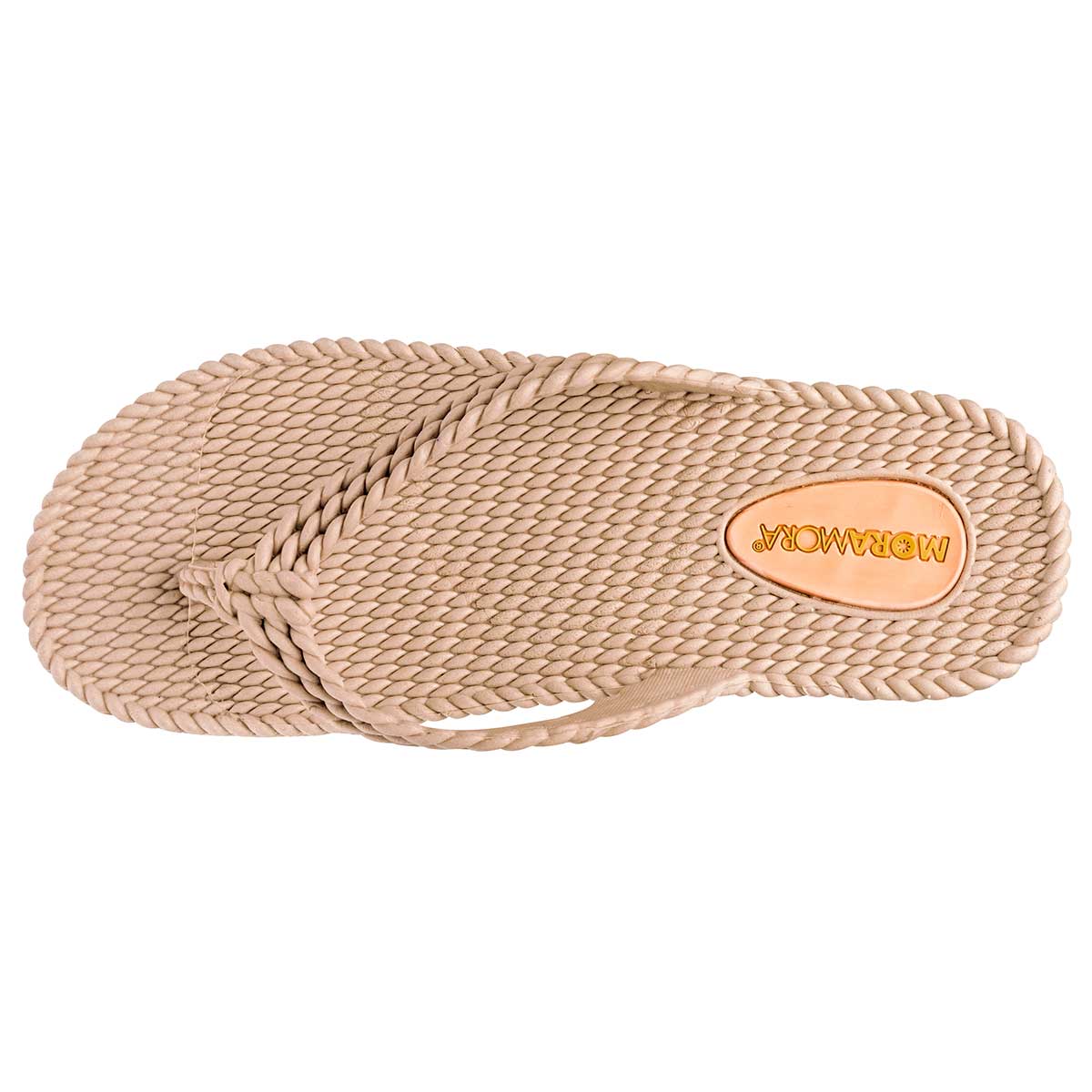 Foto 3 pulgar | Sandalia para Mujer MoraMora Beige 91953-1