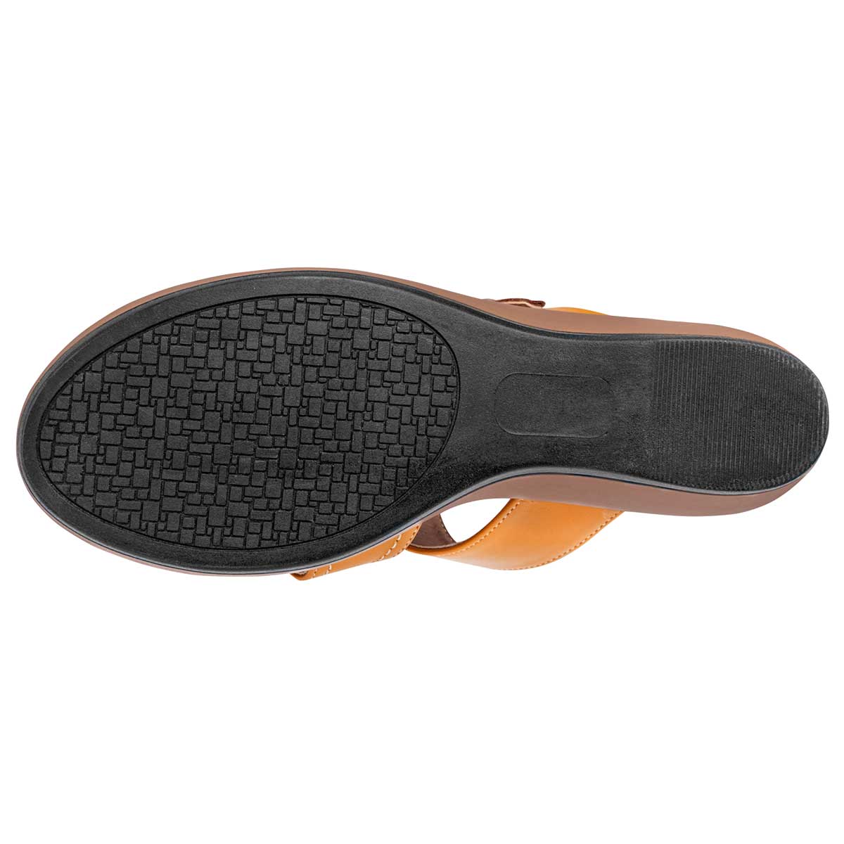 Foto 4 pulgar | Sandalias Lady One Amarillas para Mujer
