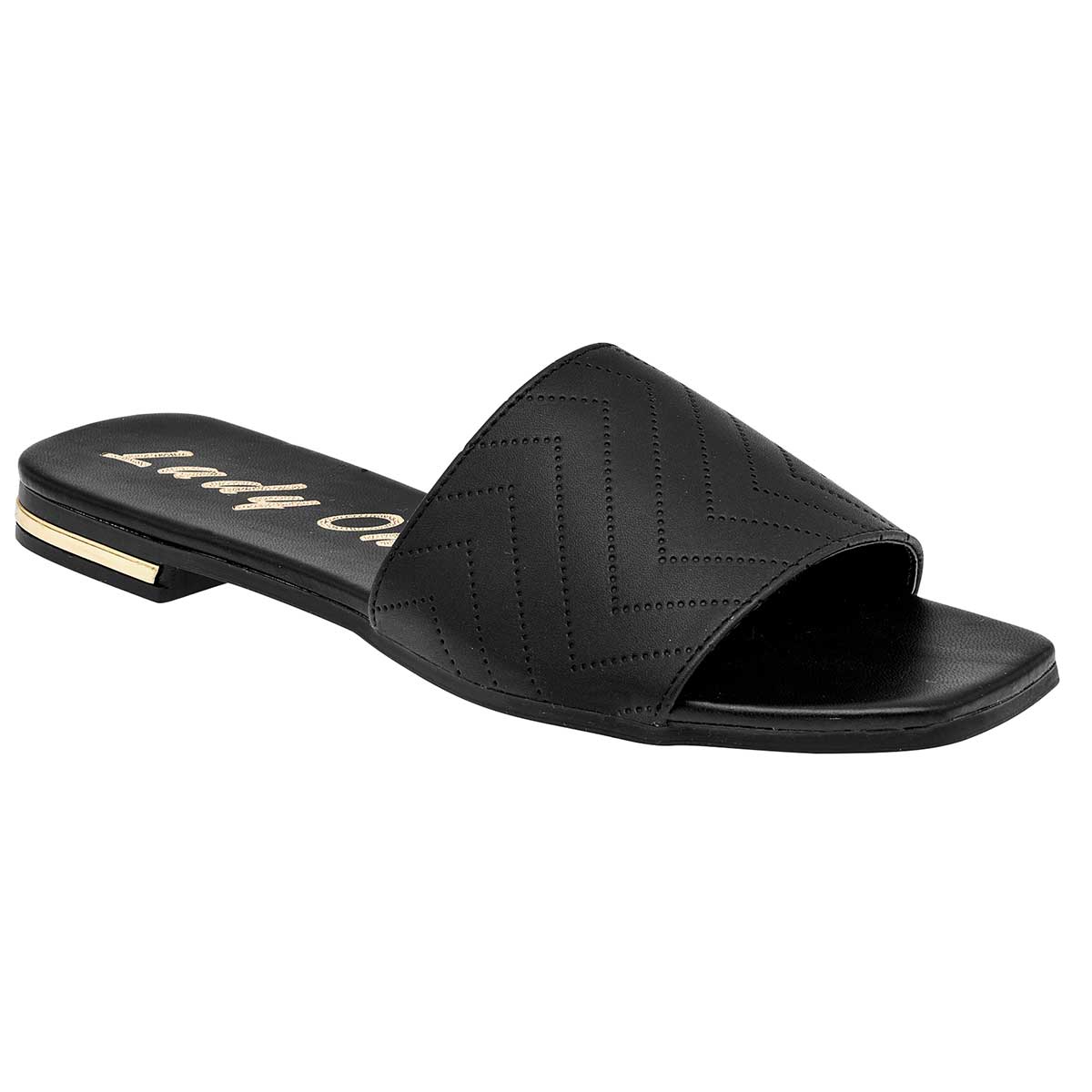 Foto 2 pulgar | Sandalias Lady One Negras para Mujer