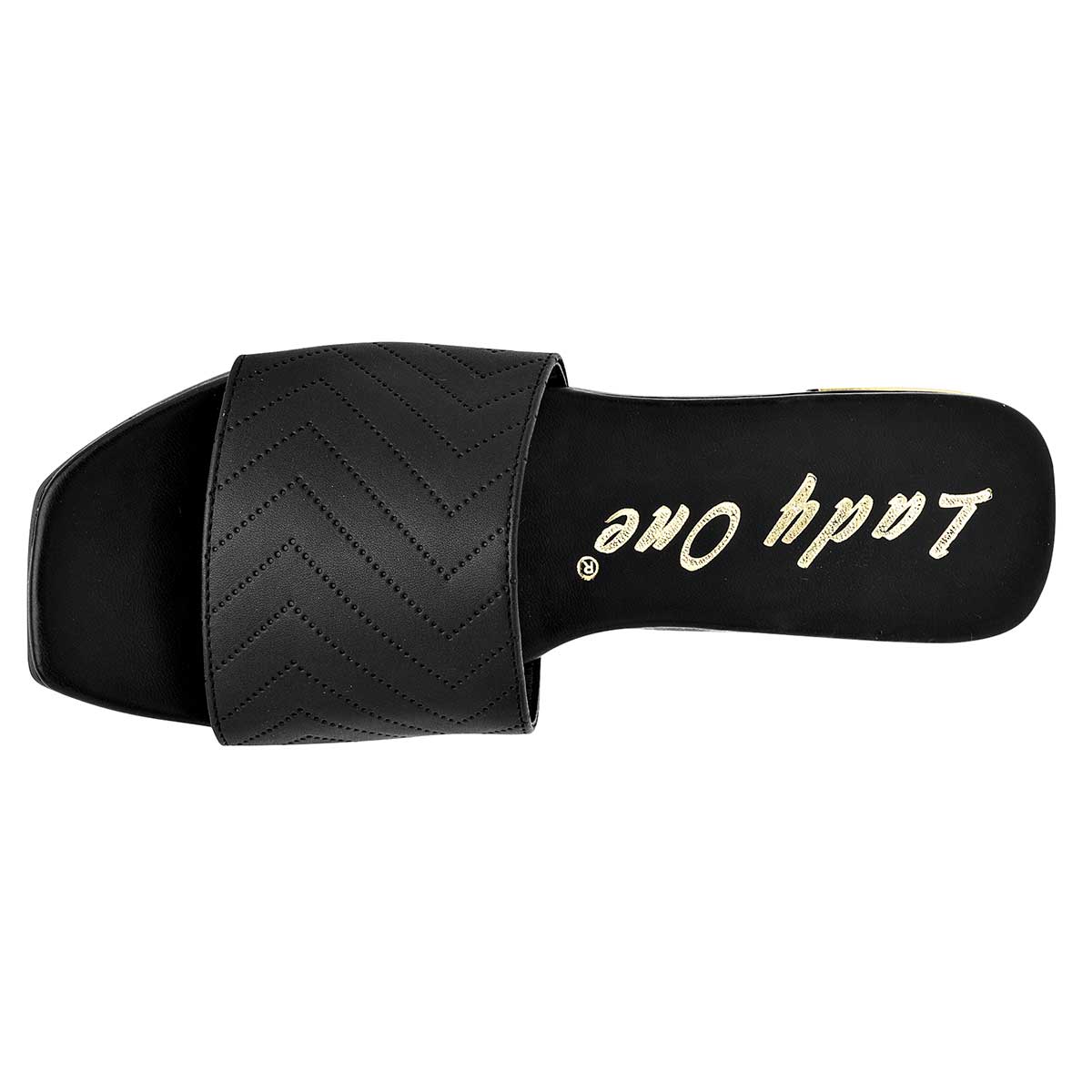 Foto 3 pulgar | Sandalias Lady One Negras para Mujer