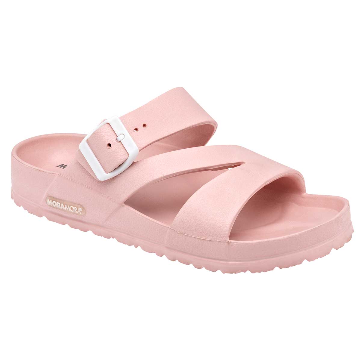 Foto 2 pulgar | Sandalias Moramora 113395-1 Rosas para Mujer