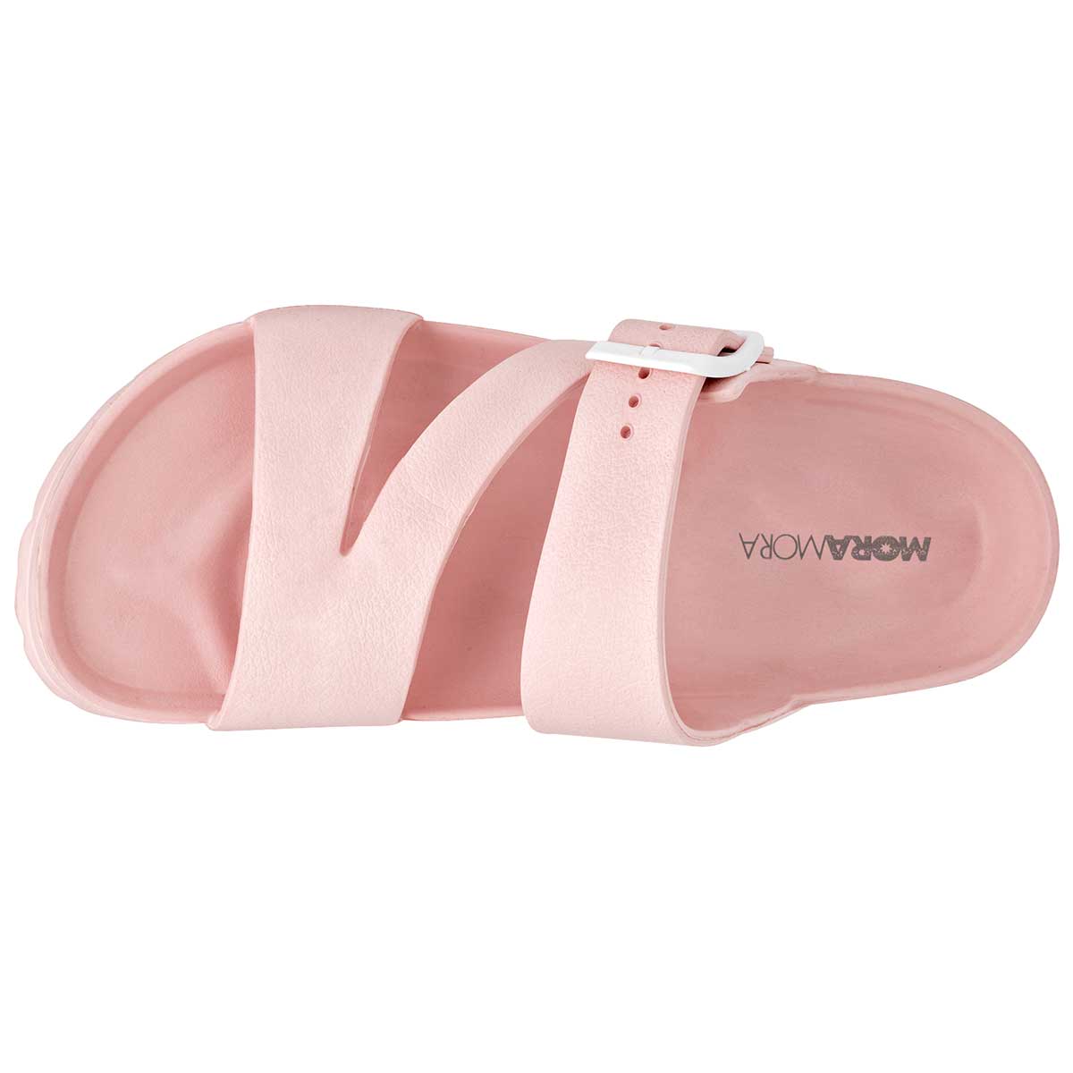 Foto 3 pulgar | Sandalias Moramora 113395-1 Rosas para Mujer