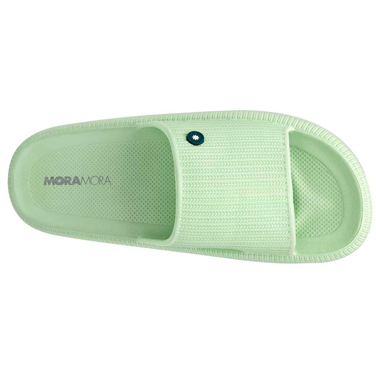 Foto 3 pulgar | Sandalia para Mujer Moramora Verde 113399-1